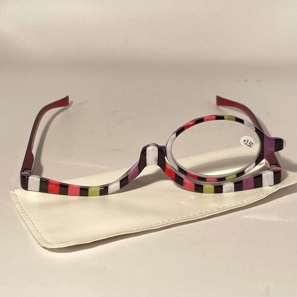 1002 Makeup Cosmetic 3.50 Flip Magnifying Glasses For Precision Application N… - Picture 1 of 7